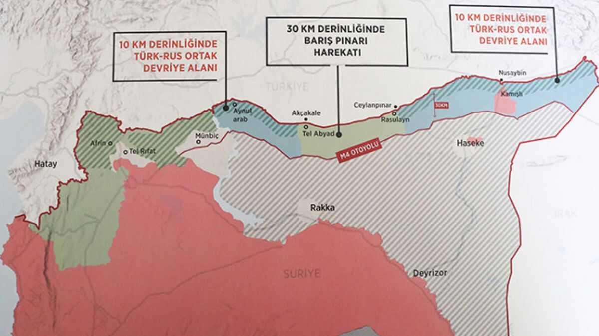 Rusya 34 bin YPG-PKK'lnn gvenli blgeden ktn aklad 