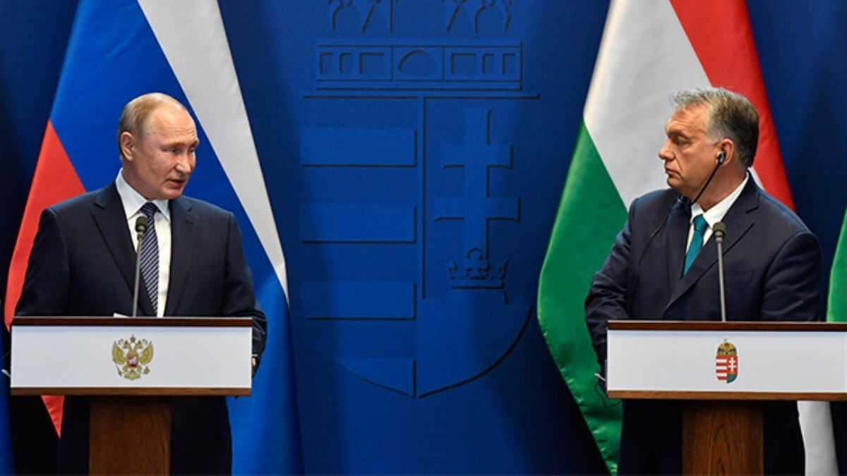  Putin ve Orban, ortak basn aklamas yapt, Trkiye'yi konutular