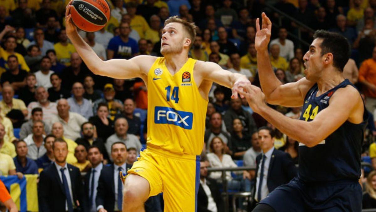 Fenerbahe Beko, deplasmanda Maccabi FOX'a malup oldu