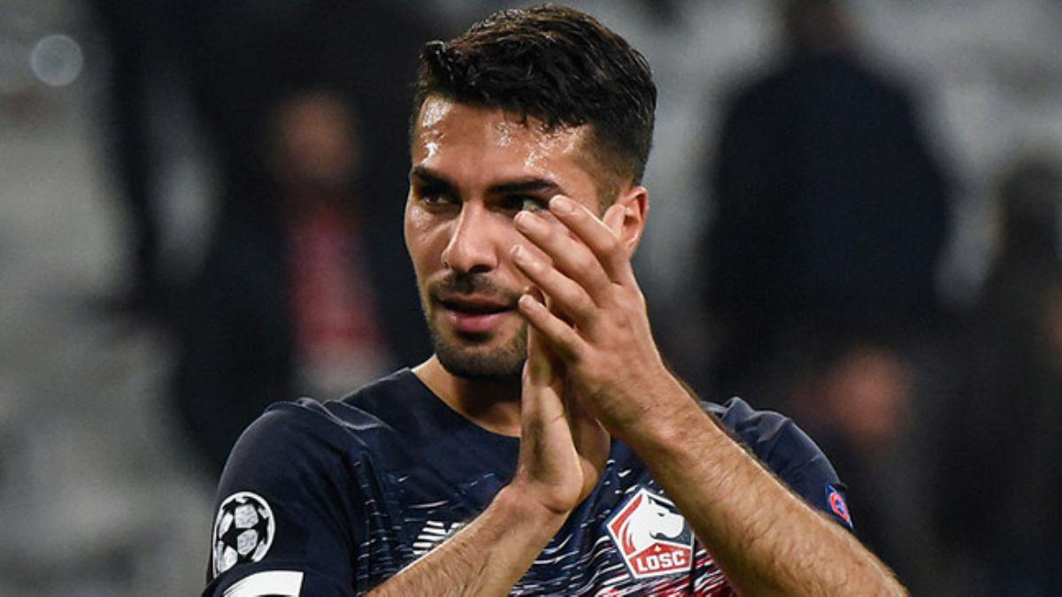 Milan, Lille'de forma giyen Milli oyuncu Zeki elik'i gndemine ald