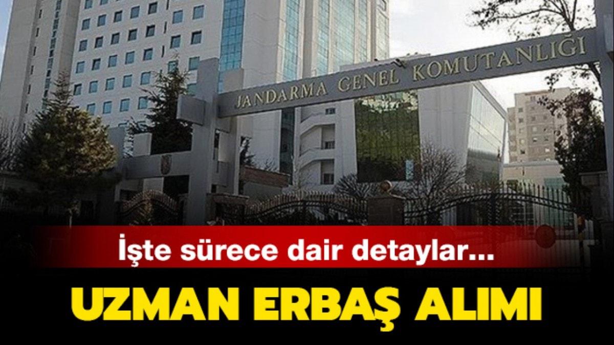 Jandarma Genel Komutanl uzman erba alm iin heyecanl bekleyi