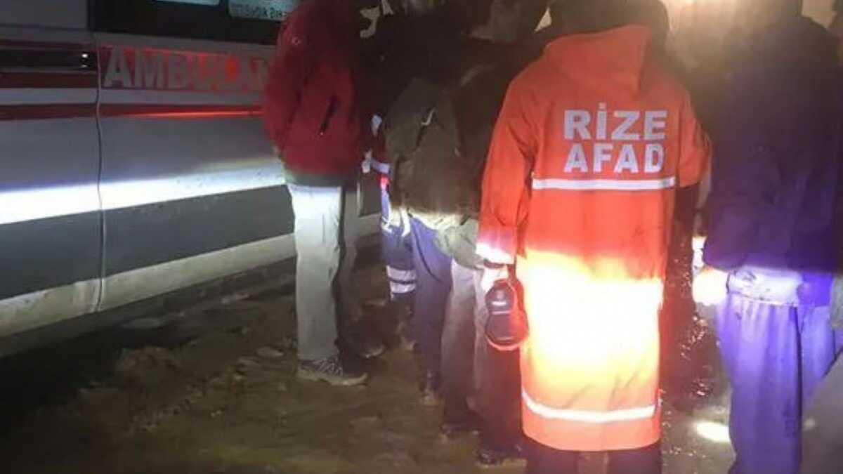 Rize'de yaylada mahsur kalan 23 kiiye ulald