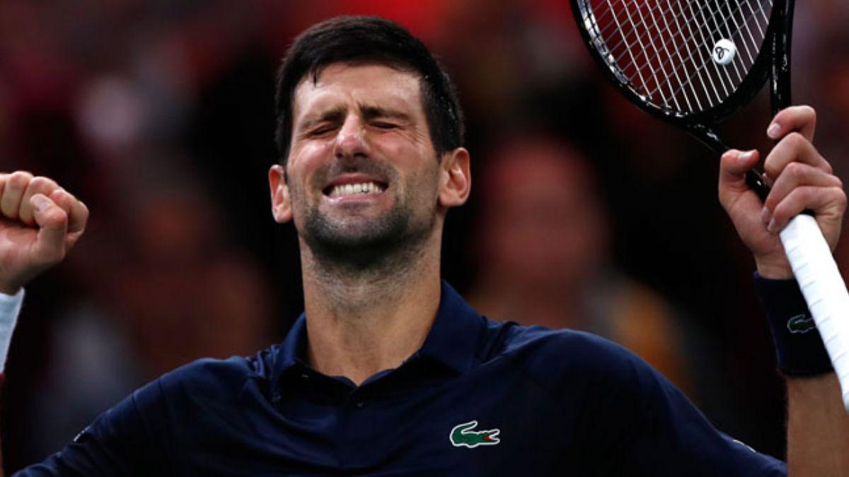 Novak Djokovic, Paris Masters Tenis Turnuvas'nda finale ykseldi