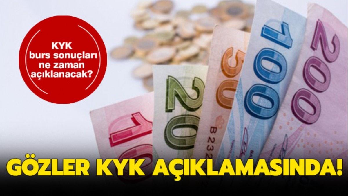 KYK burs sonular 2019 ne zaman aklanacak" 