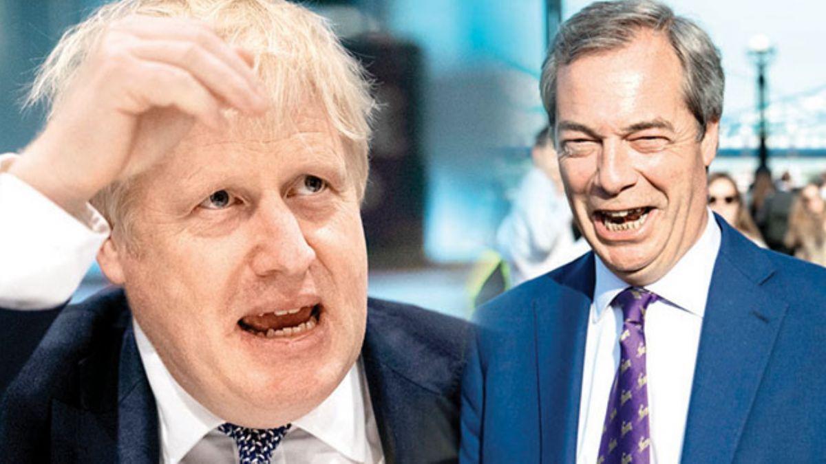 Johnson ve Farage'nBrexit kavgas