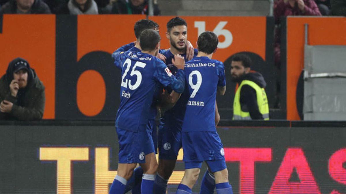 Schalke, Ozan Kabak'n da bir gol att karlamada Augsburg'u malup etti