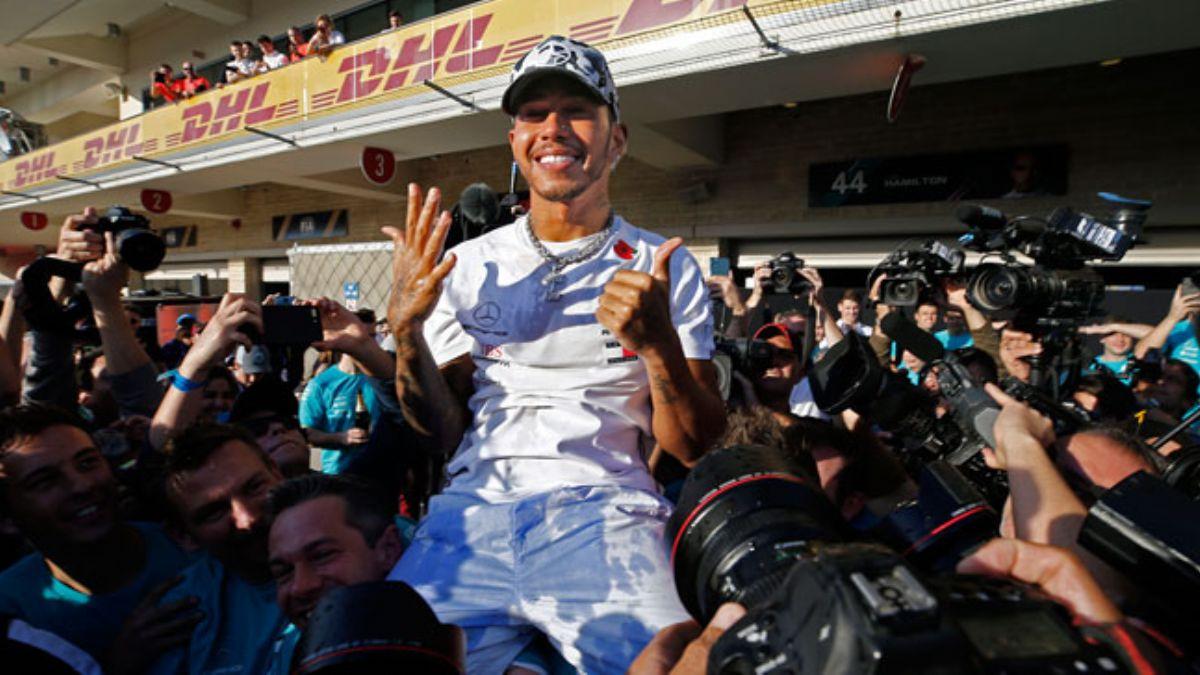 Hamilton'n nnde yalnzca Schumacher kald