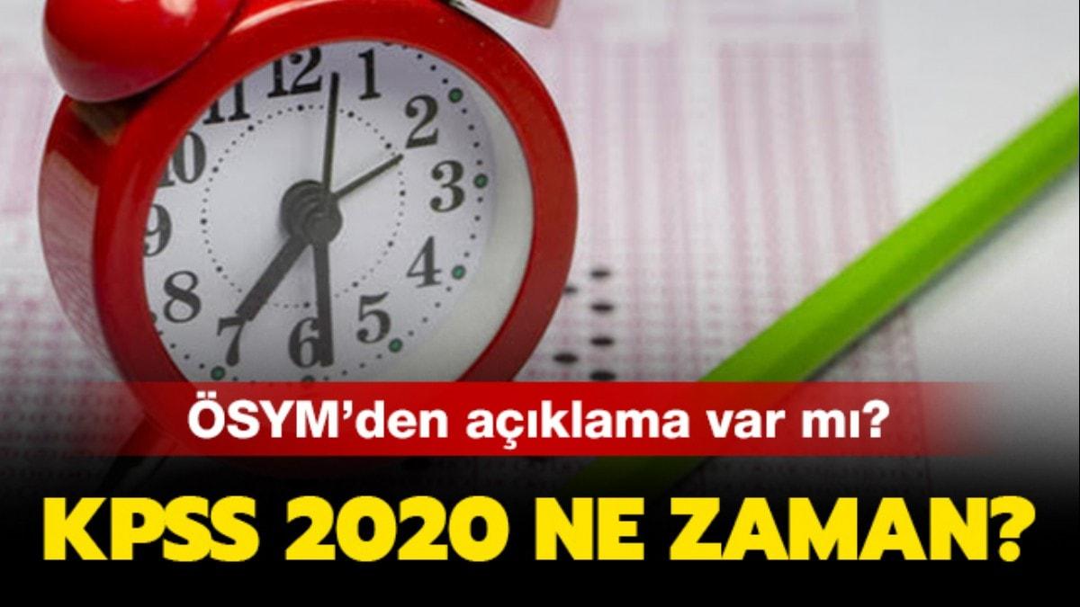 KPSS 2020 tarihi memur adaylar tarafndan bekleniyor!