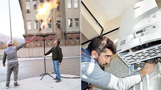 Hakkari'ye doğalgaz geldi