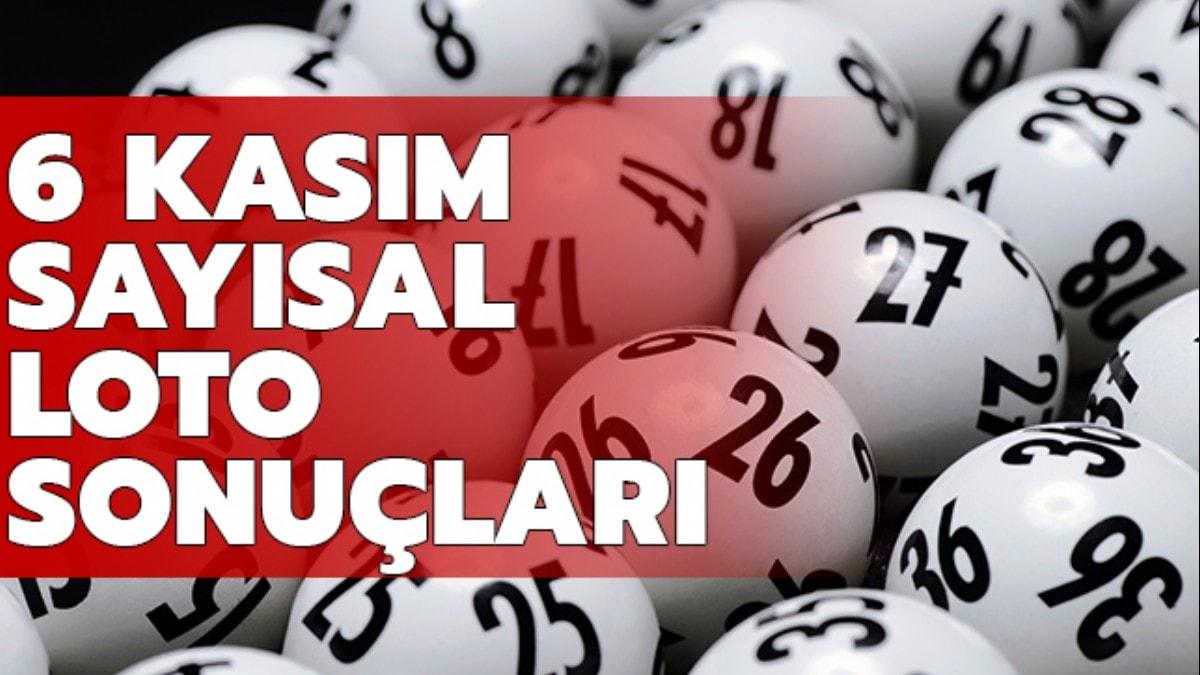 6 Kasm 2019 Saysal Loto sonular 