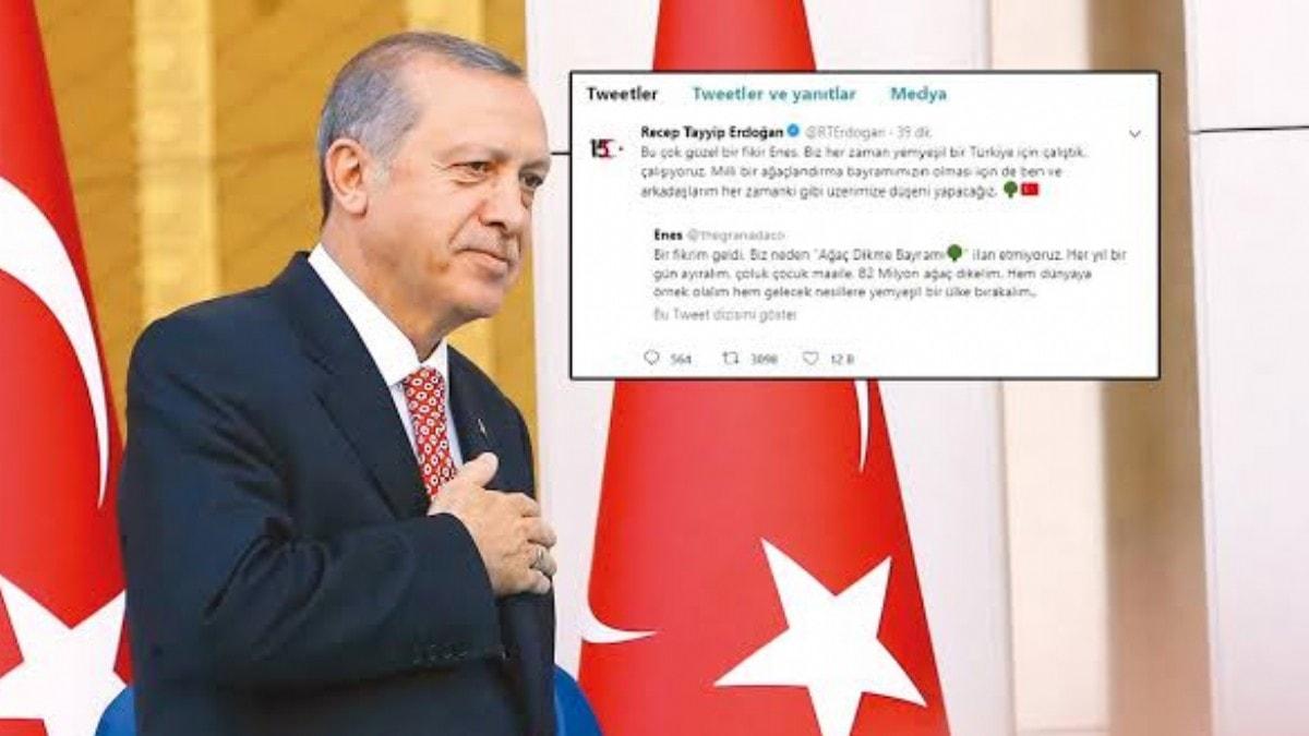 Bakan Erdoan 11 Kasm' Milli Aalandrma Gn ilan etti