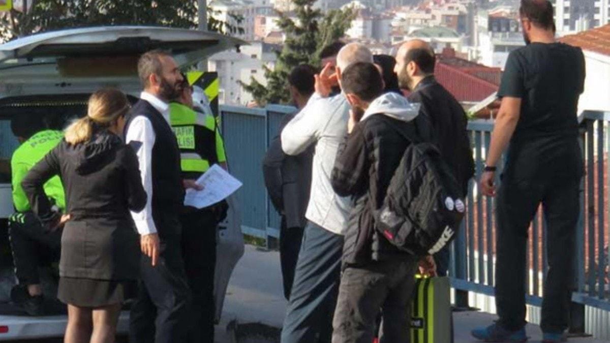 Pendik'te ETT otobsnden akan ya zincirleme kazaya neden oldu