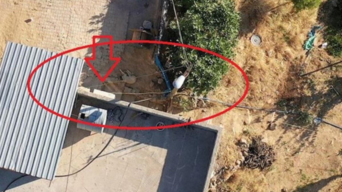 Siirt'te kaak elektrik kullananlar drone ile yakaland: Yasal ilem balatld!