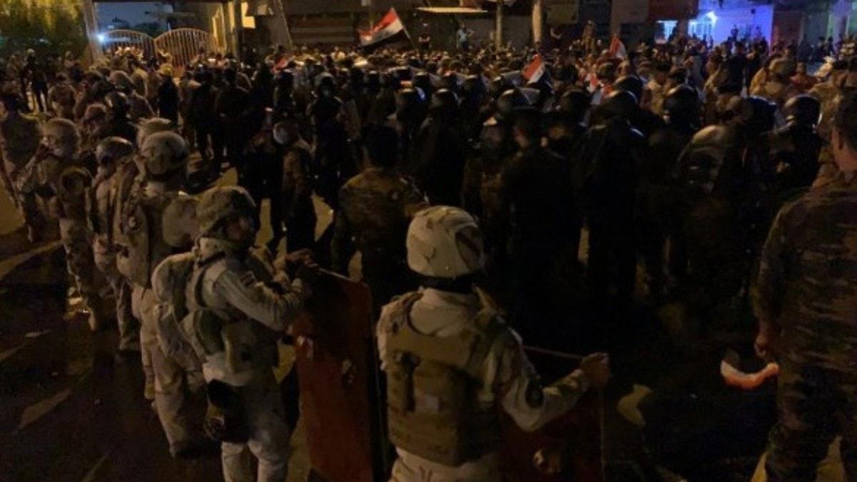 Irak'ta protesto gsterilerine mdahale srasnda 3 kii ldrld