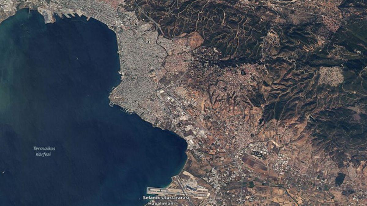 Yerli gzlem uydumuz RASAT, Yunanistan' uzaydan grntledi