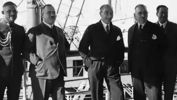 Atatürk'ün bugüne kadar hiç yayınlanmamış görüntüsü! Bakan Ersoy paylaştı