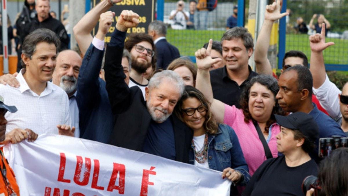 Lula Da Silva 19 ay sonra tahliye oldu