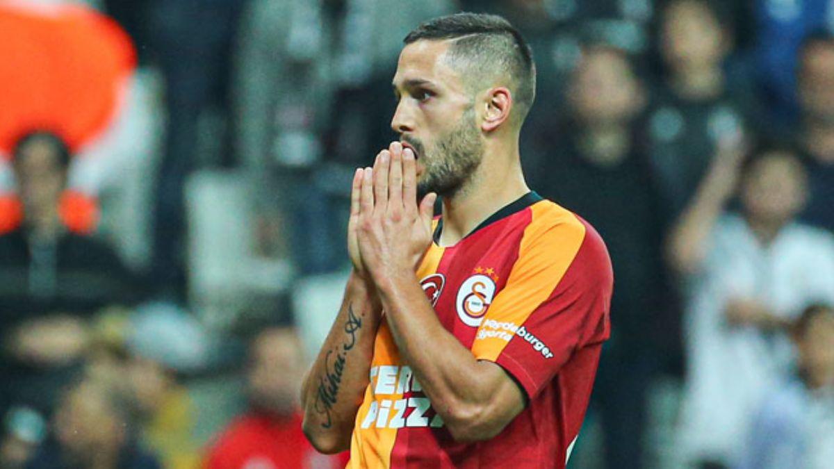 Galatasaray'n Rumen golcs Andone sakatland