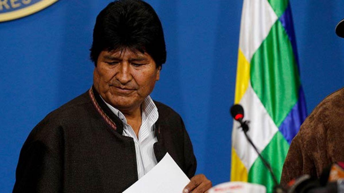 Ordu harekete geti... Bolivya Devlet Bakan Evo Morales istifa etti