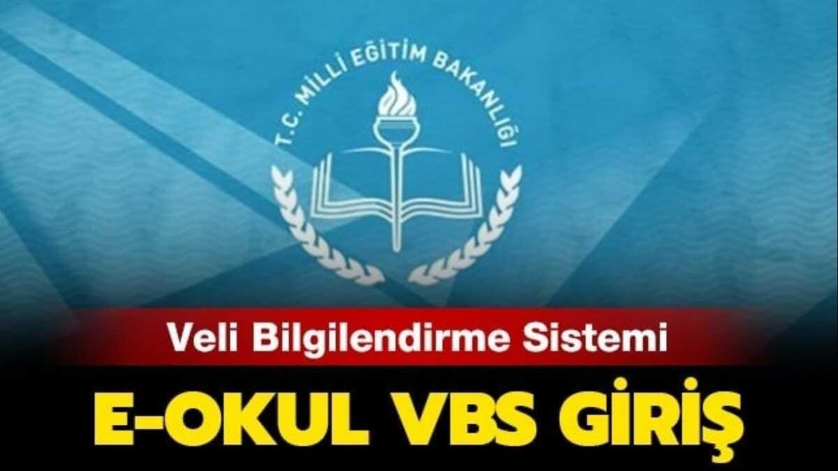 E-okul VBS giri ekran 2019 haberimizde! 