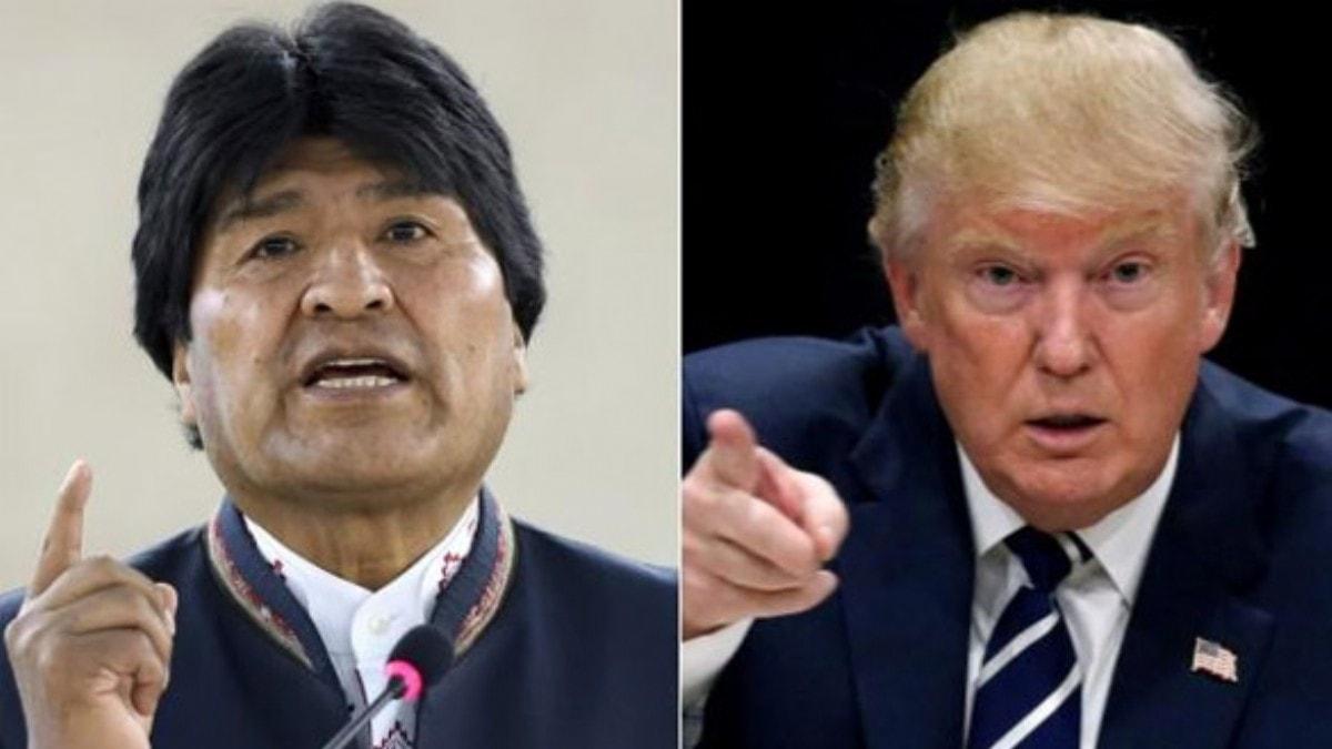 Trump: Morales'in istifas bat yarm krenin demokrasisi iin nemli bir olaydr