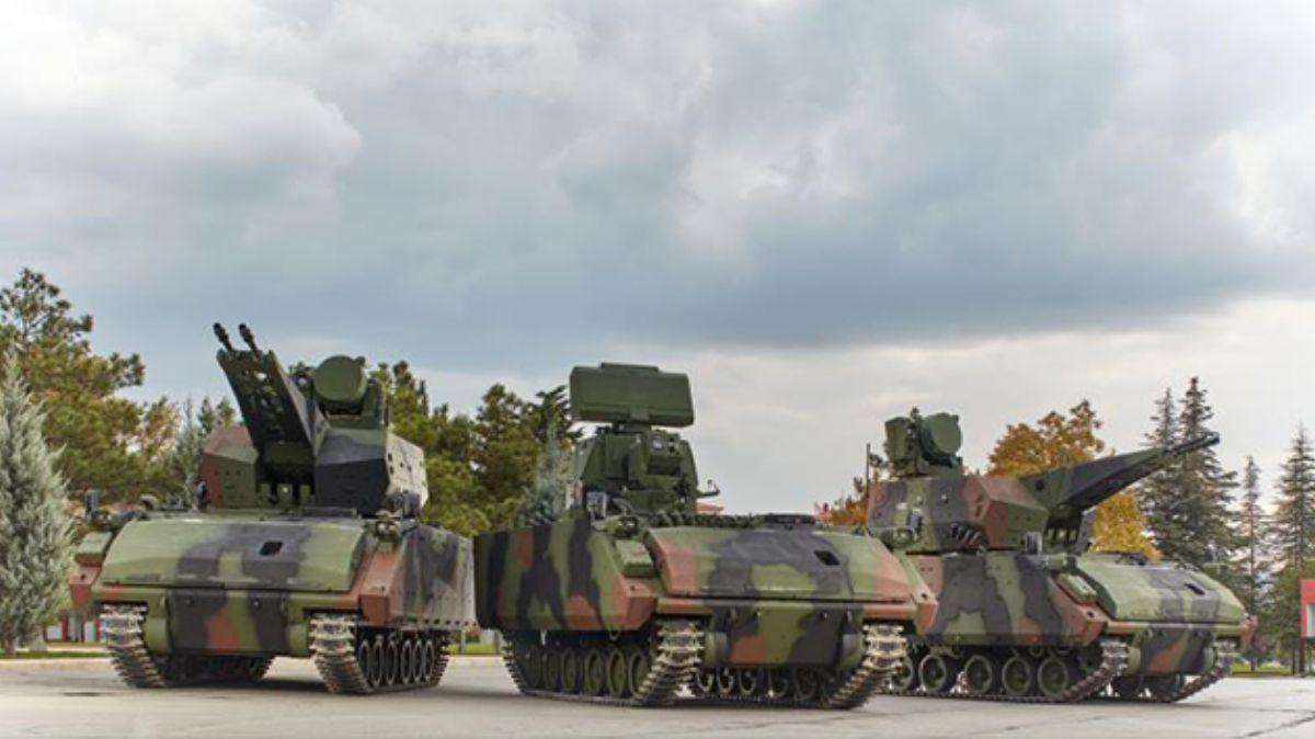 13 adet Hava Savunma Silah Sistemi TSK'ya teslim edildi