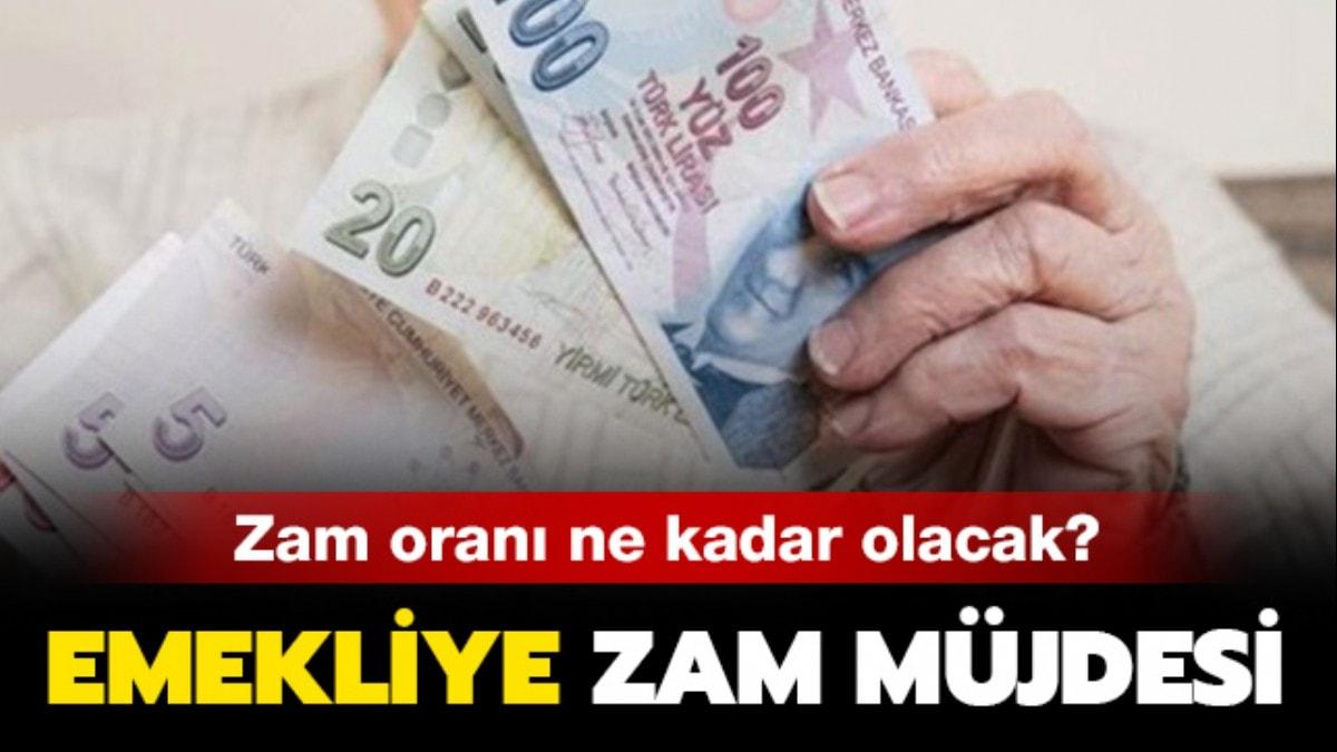 Emekliye zam mjdesi