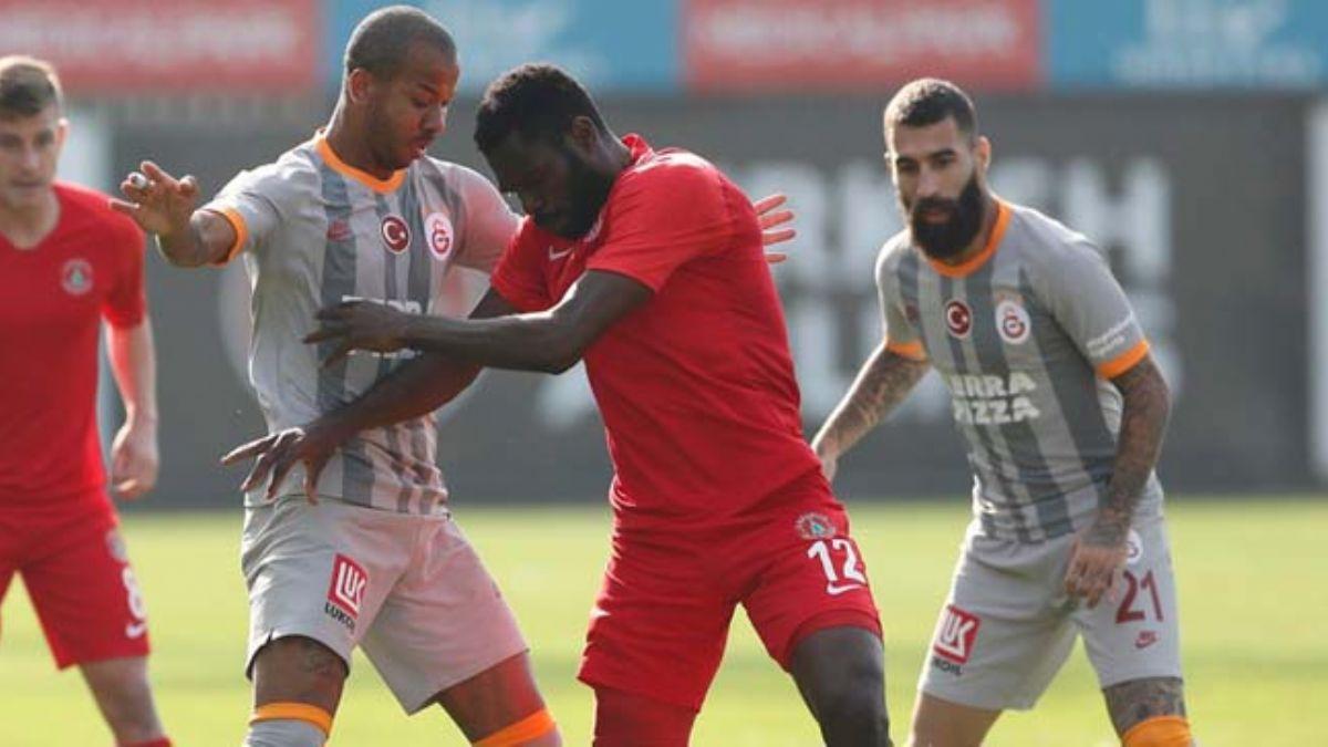 Galatasaray hazrlk manda mraniyespor'u farkl malup etti