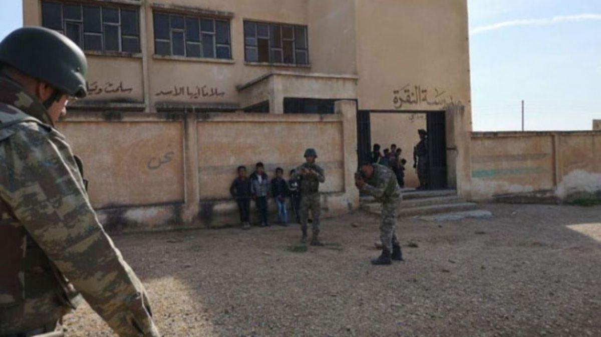 MSB: PKK-YPG'nin Rasulayn'da okulu mevzi yaparak kullanlamaz hale getirdii tespit edildi