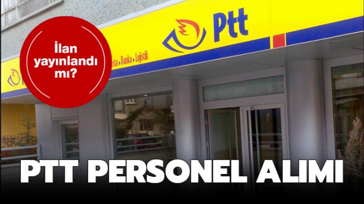 PTT personel alm Resmi Gazete'de yaynland!  