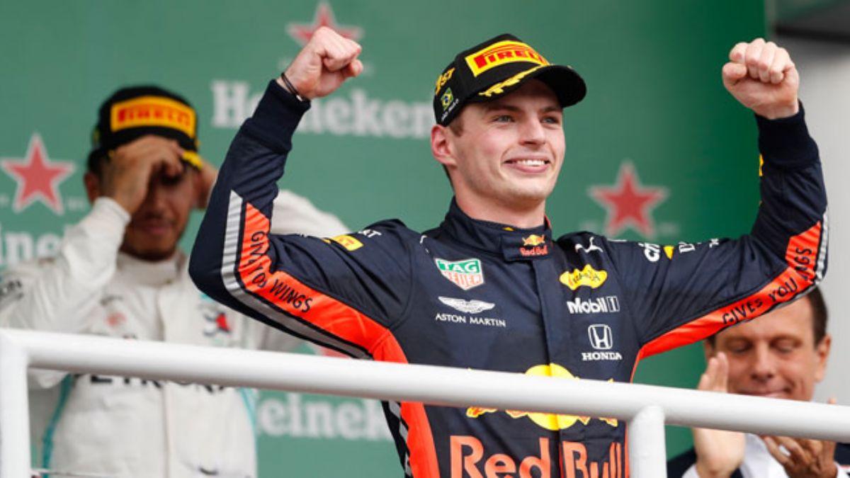 Formula 1'de Brezilya Grand Prix'sini Max Verstappen kazand