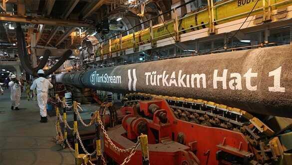 TürkAkım'da iki boru hattı da doğal gazla dolduruldu