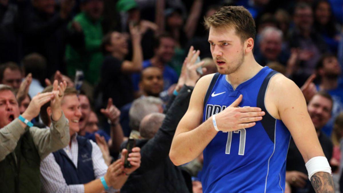 Luka Doncic'in 'triple-double' yapt mata Dallas Mavericks, San Antonio Spurs' devirdi