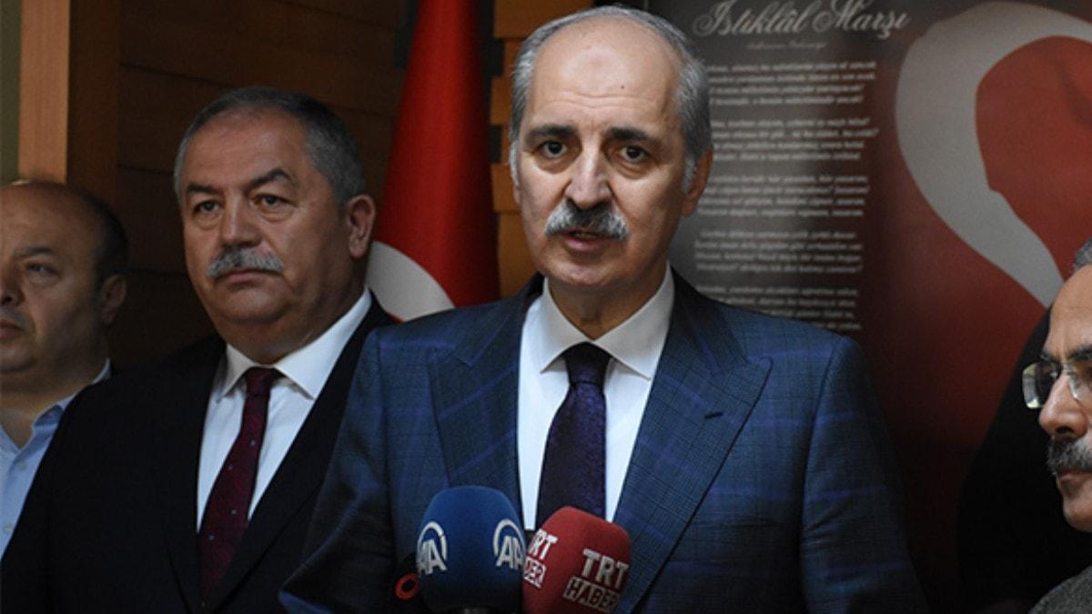 AK Parti Genel Bakanvekili Kurtulmu: Bugnk gelime, evlere enlik bir gelimedir