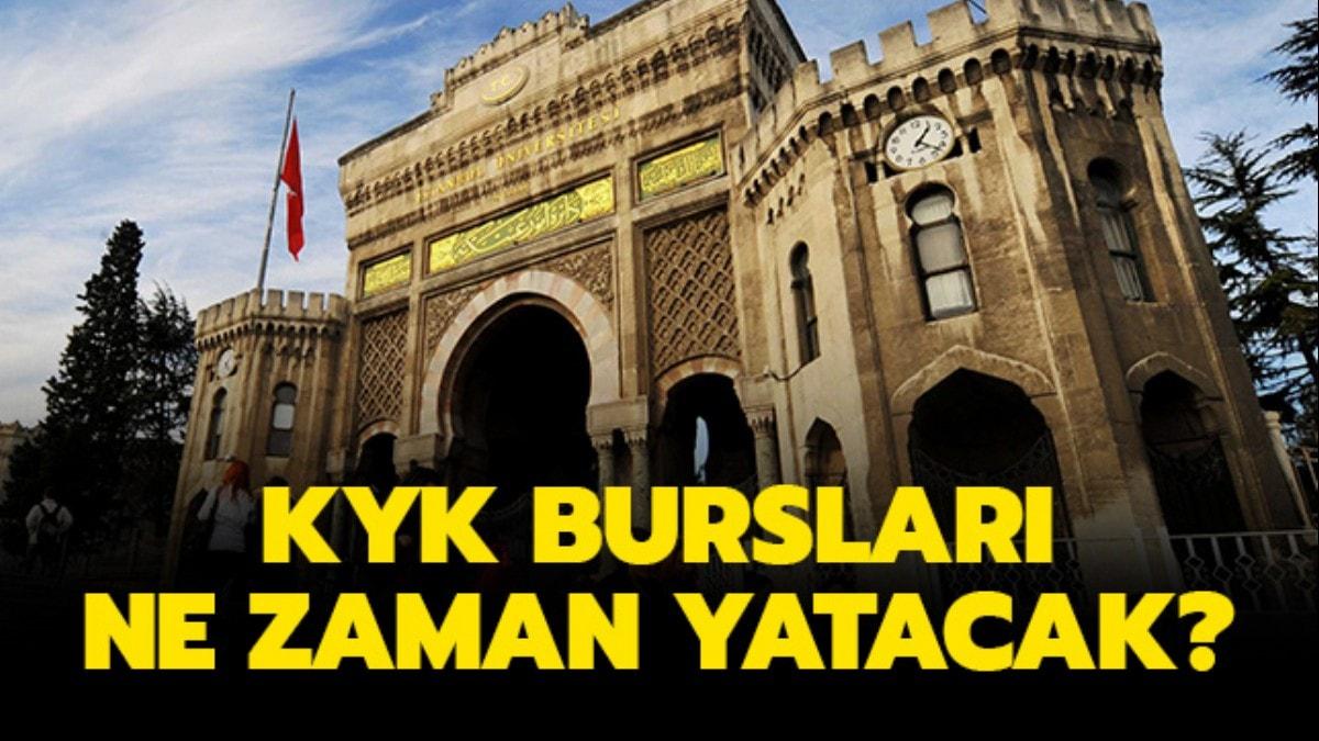 KYK ne zaman yatacak" KYK burs ve kredi ne zaman verilecek" Resmi aklama geldi