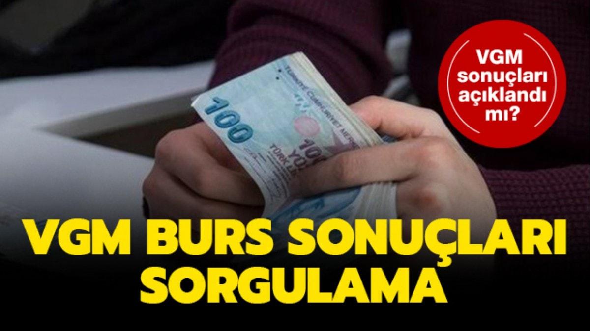 VGM ortarenim burs sonular 2019 akland! VGM burs sonular sorgulama ekran..