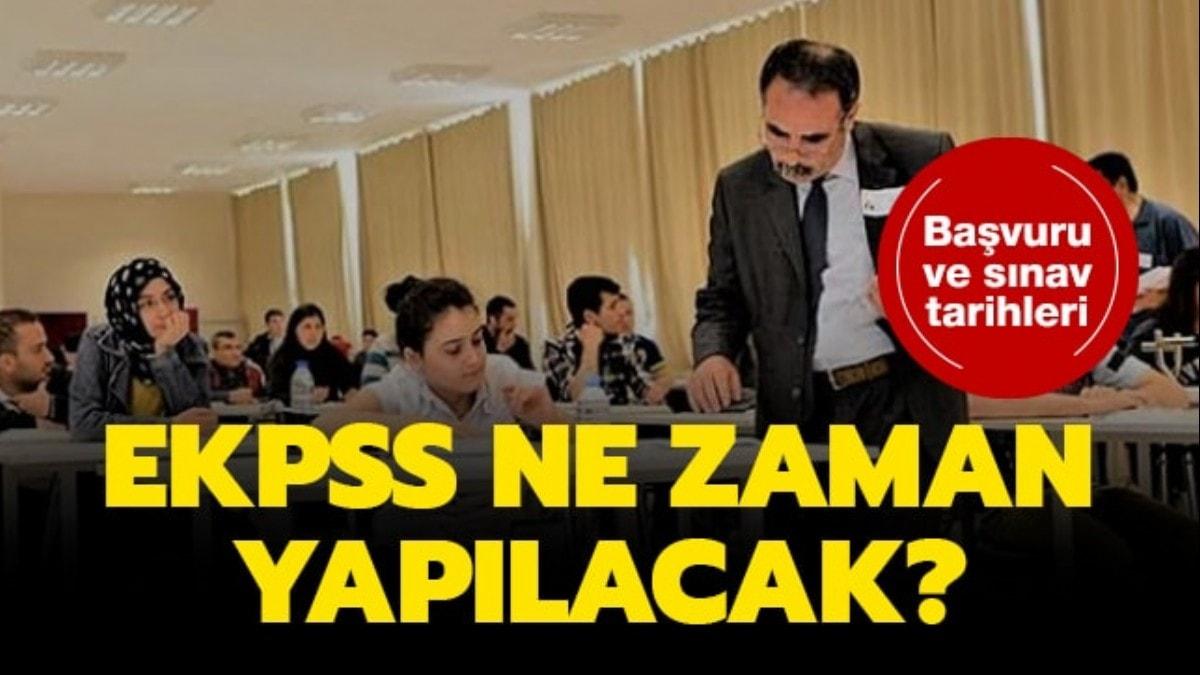 EKPSS 2020 ne zaman yaplacak"