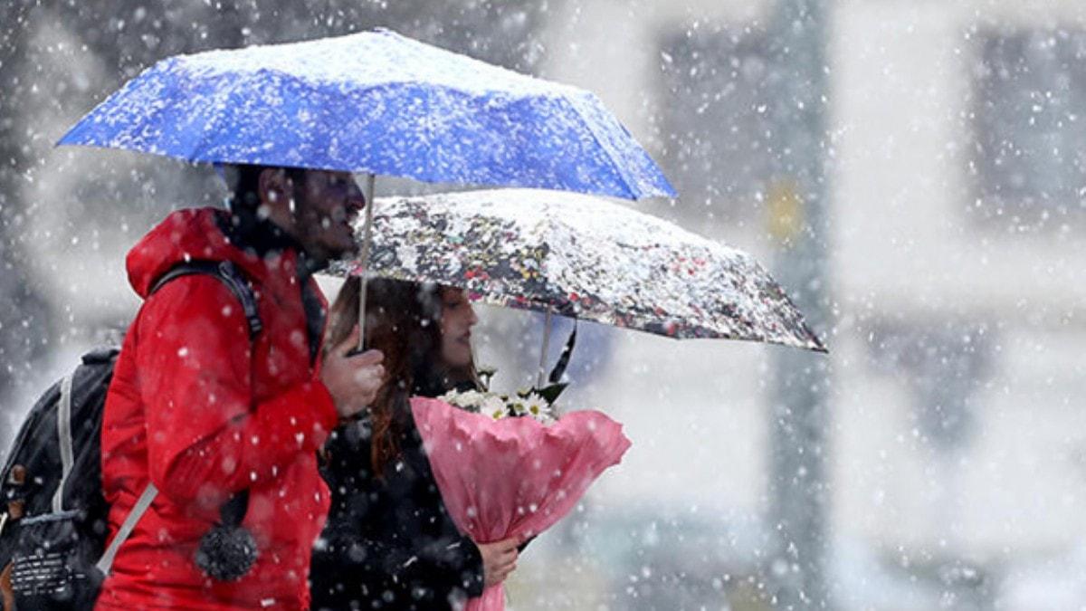 Meteoroloji'den saanak ve kar uyars