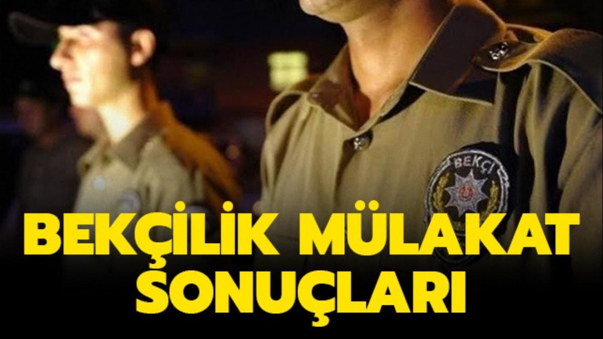 Bekilik sonular iin gzler Polis Akademisi'nde!