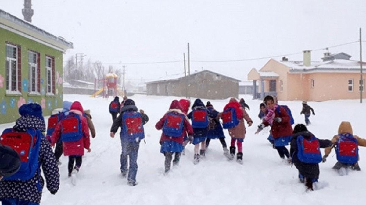 Erzincan'da eitime bir gn ara verildi