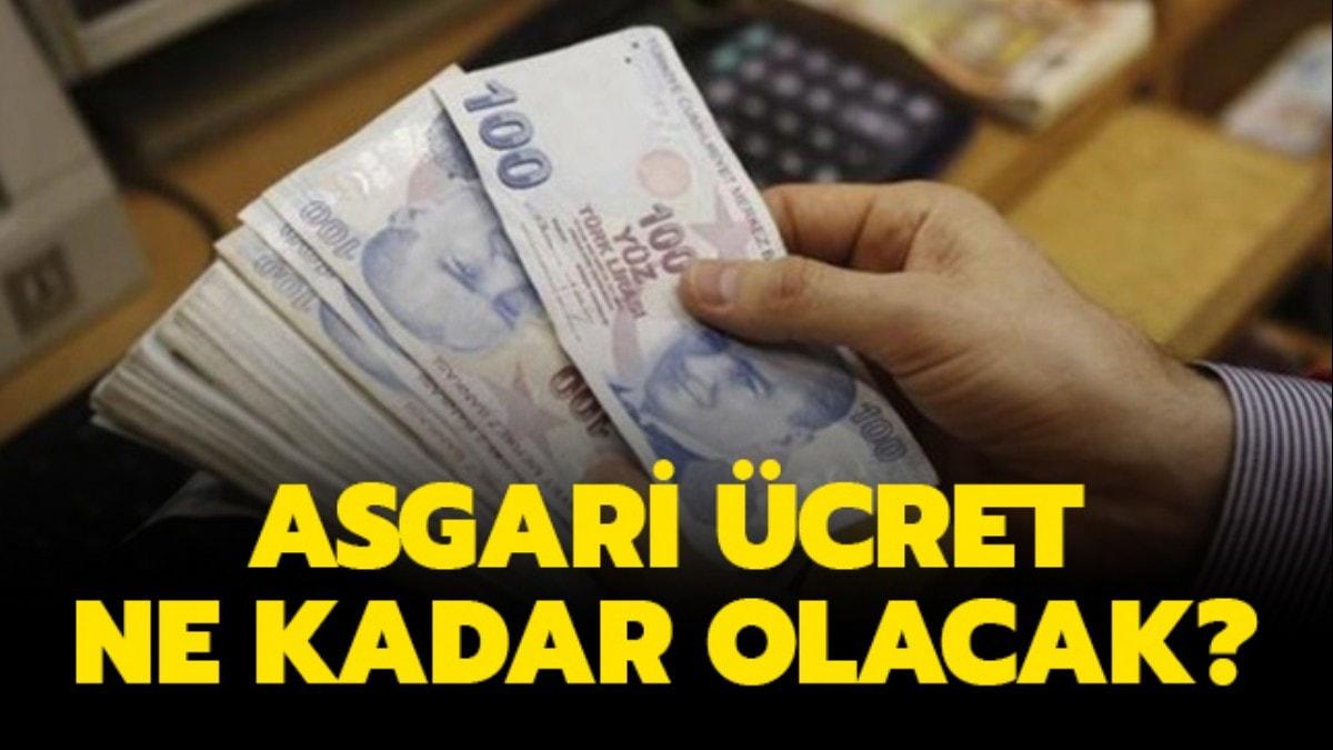 Asgari cret 2020 ne kadar olacak" AG dahil asgari cret zamm belli oldu mu"