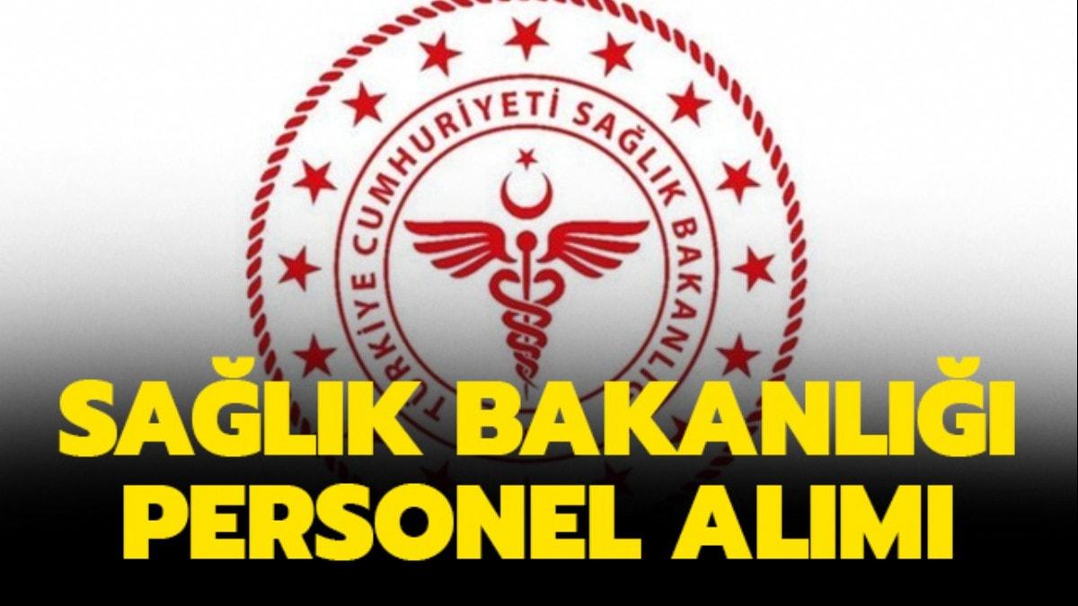 Salk Bakanl personel alm yapacak