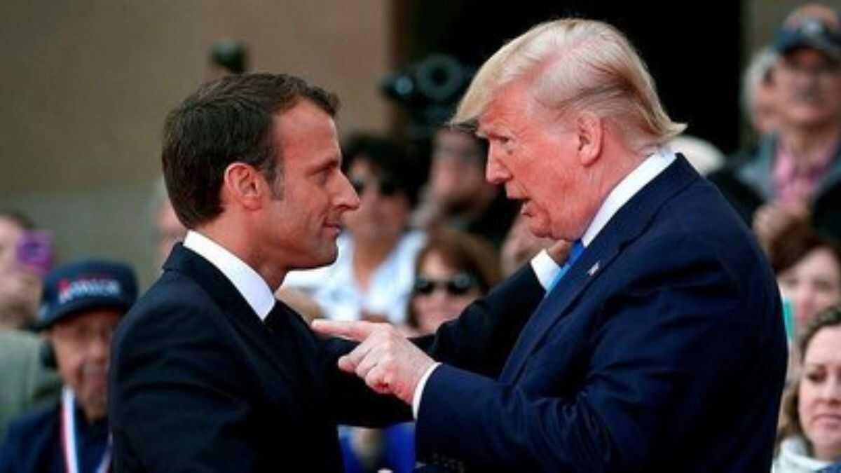 Trump'tan Macron'a sert NATO tepkisi: 'ok aalayc'