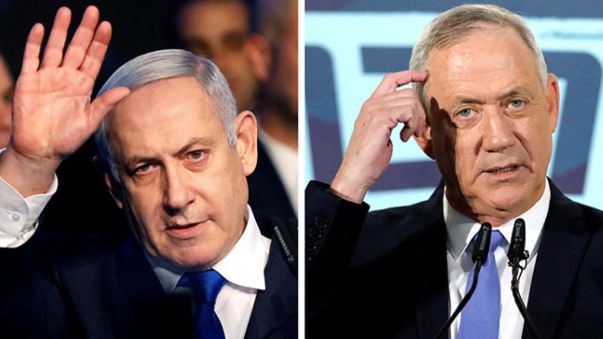 Netanyahu ile Gantz koalisyon konusunda yine anlaamad