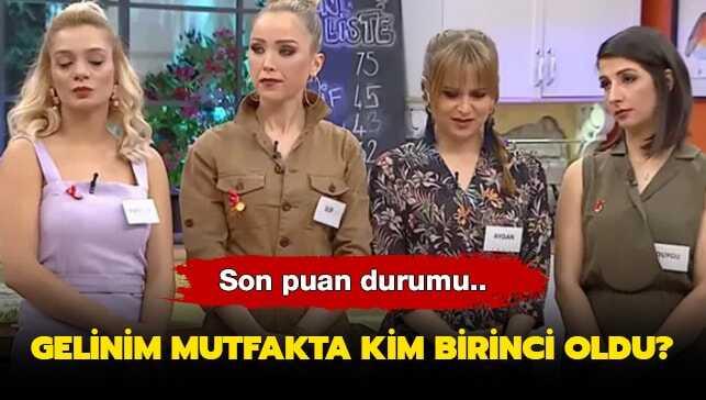 4 Aralık 2019 Gelinim Mutfakta birincisi kim oldu"