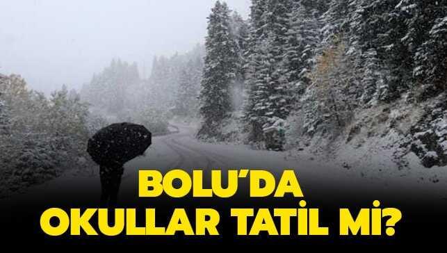6 Aralık Bolu'da okullar tatil mi" Bolu'da okullar tatil oldu mu" Bolu son dakika haberleri