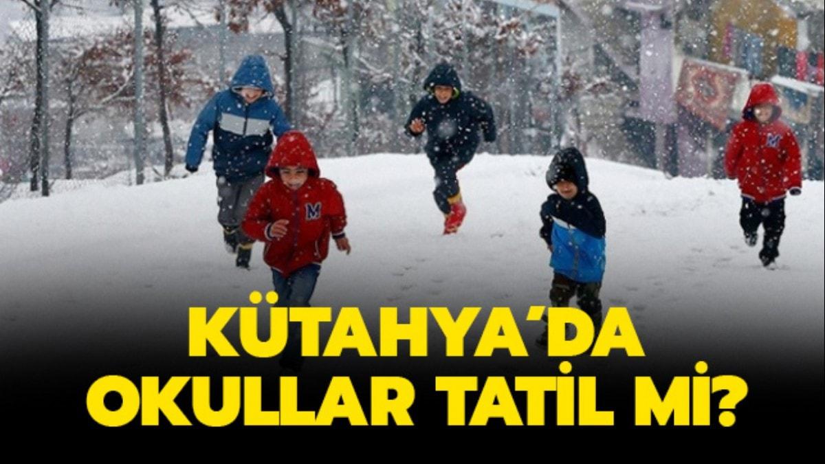 Cuma gn Ktahya'da okullar tatil mi" 6 Aralk Ktahya'da kar tatili var m" 
