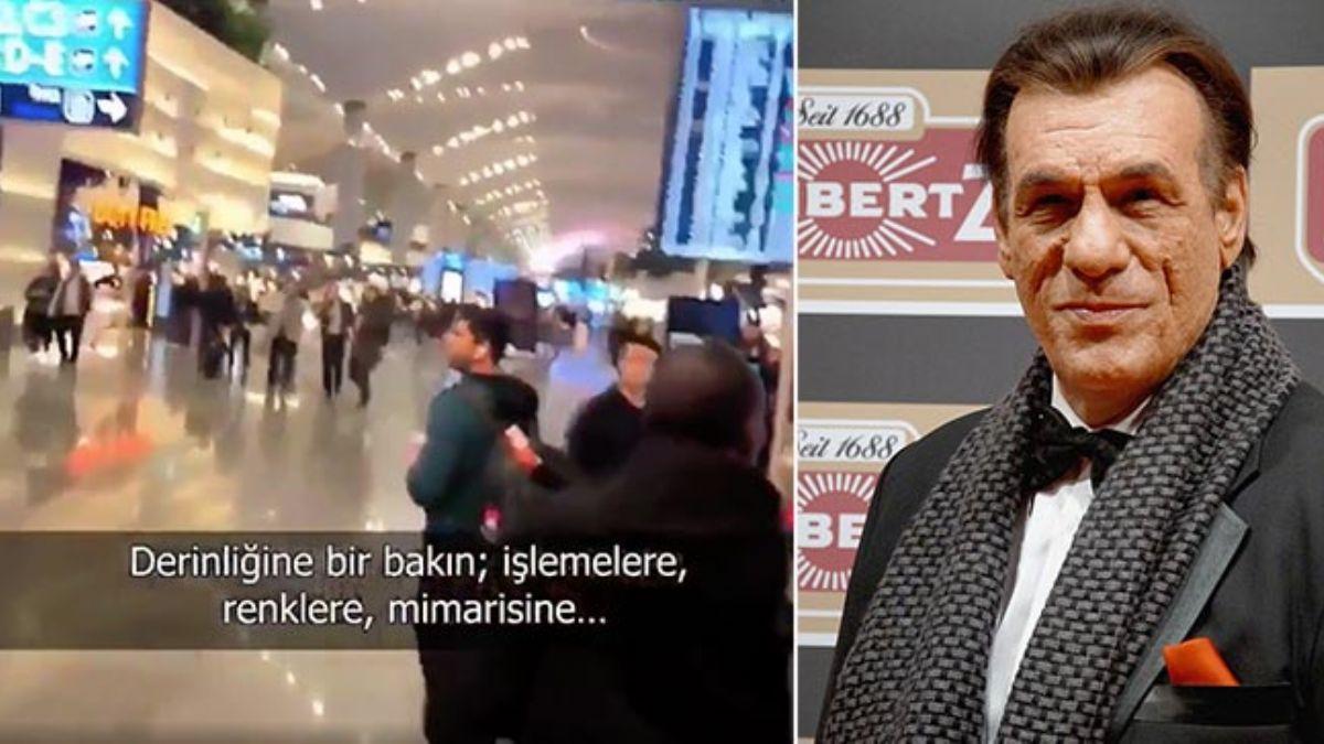 ABD'li aktr Robert Davi'denstanbul Havaliman'na vg