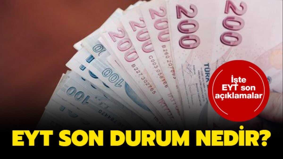 6 Aralk EYT'de bugn son durum nedir" 