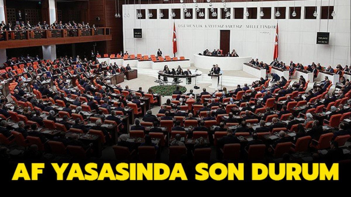 Af yasasnda son durum nedir, ne zaman kacak" 